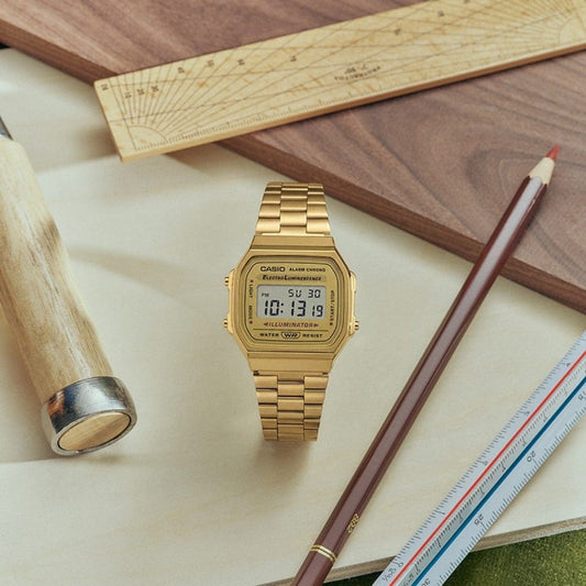 Casio Orologio Dorato A168WG-9EF