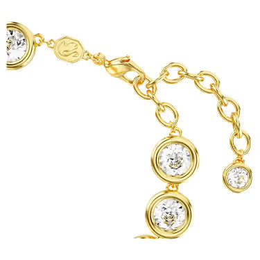 Swarovski Bracciale Tennis Dorato Imber