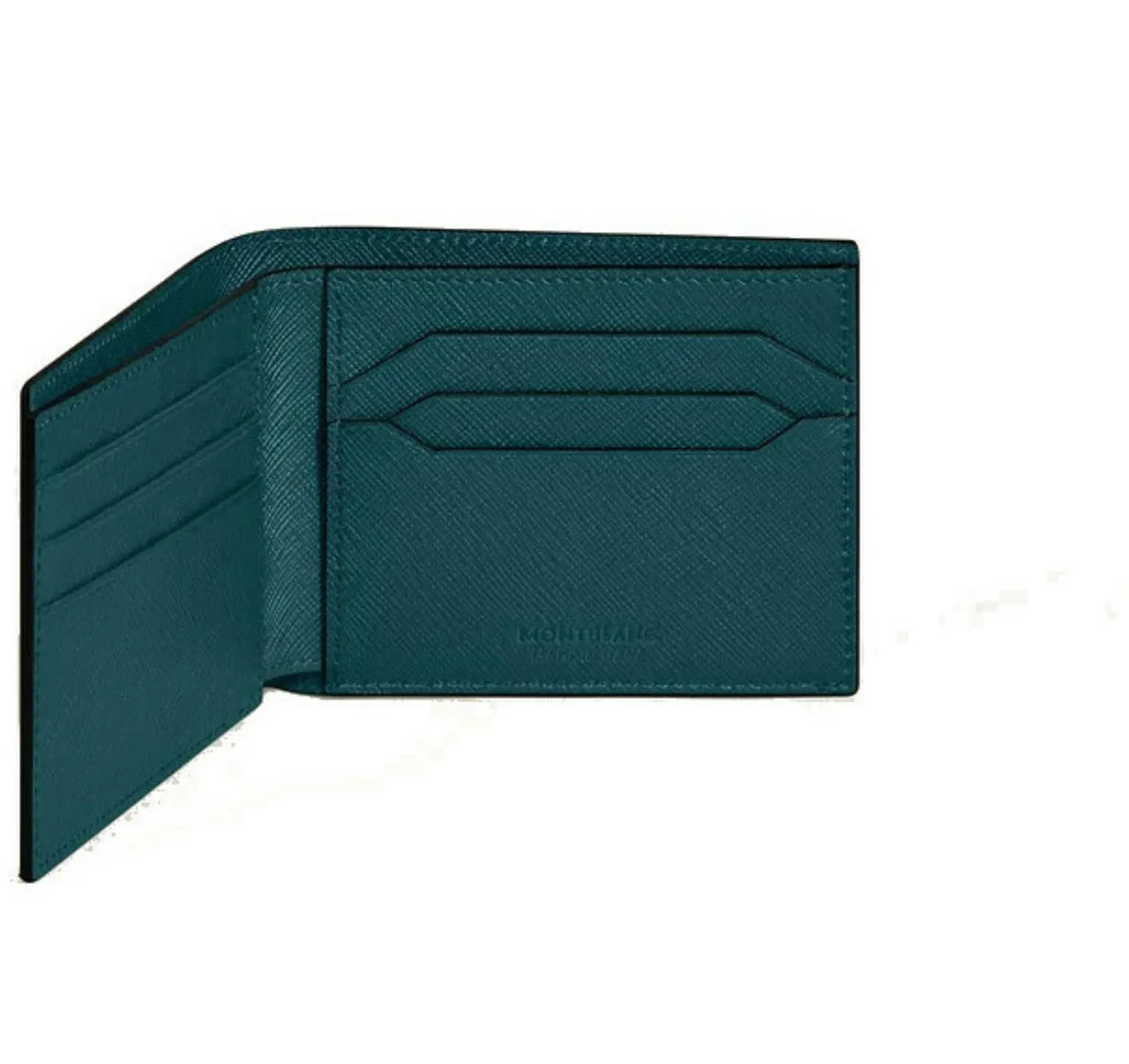 Montblanc Portafoglio 6 Scomparti Cyprus Blue 198870