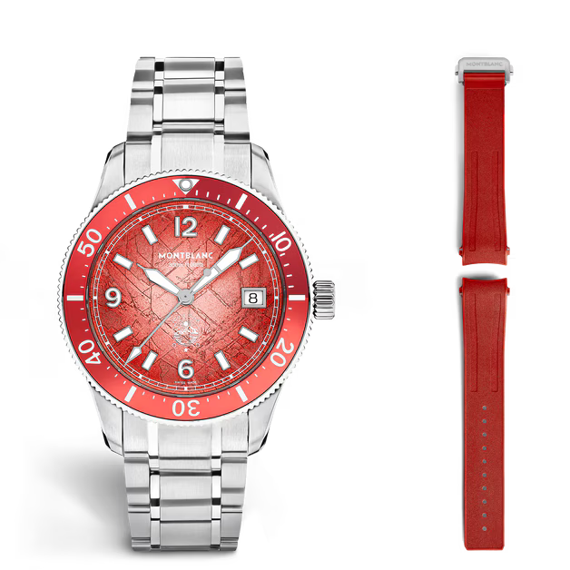 Montblanc Orologio Montblanc Iced Sea Automatic Date 0 Oxygen  Edizione Limitata - 300 Esemplari 135762