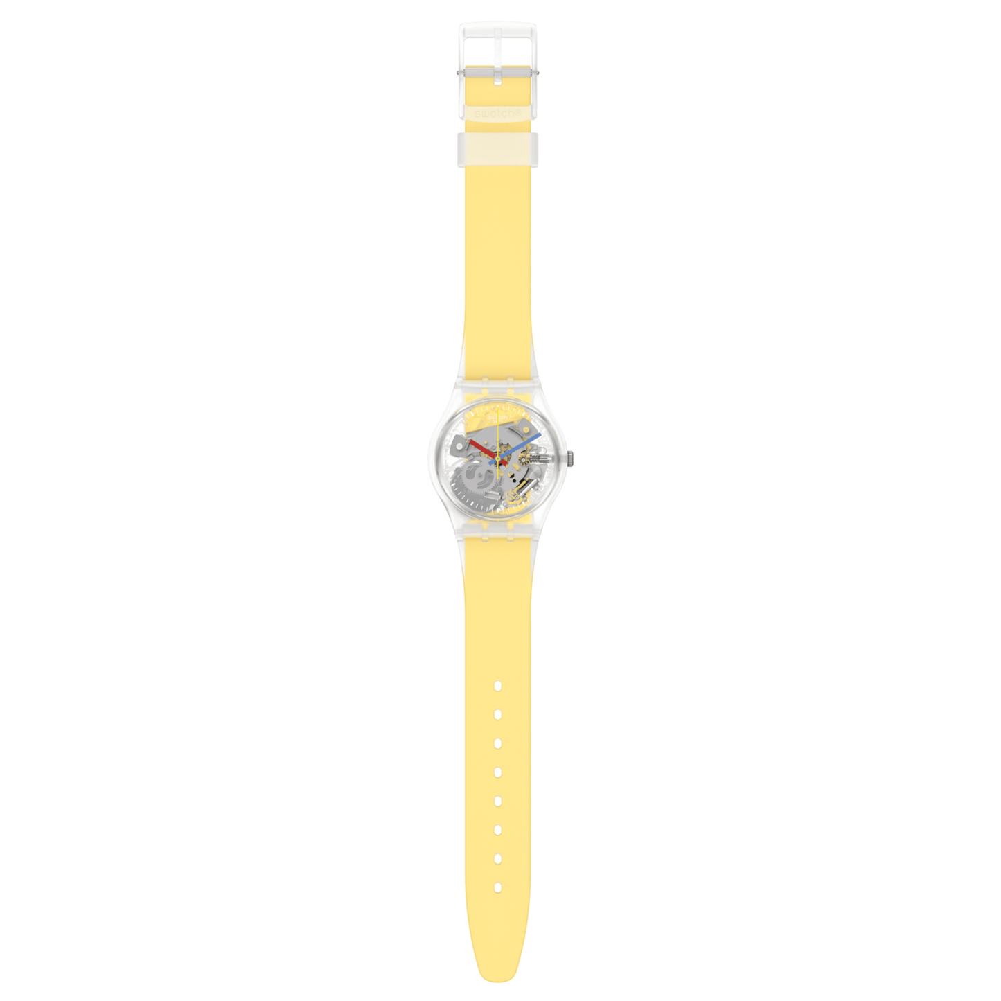 Swatch Orologio Clearly Yellow Striped