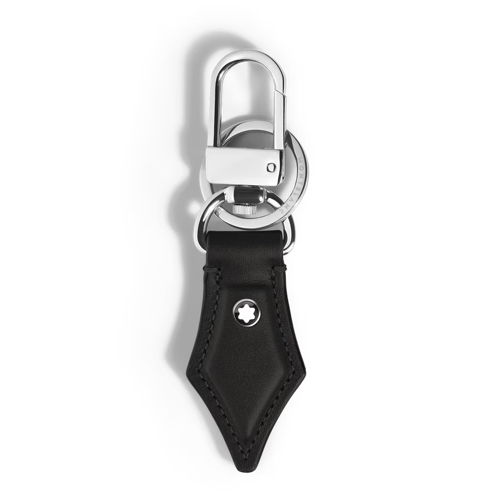Montblanc Portachiavi a Forma di Pennino in Pelle Meisterstück 220436
