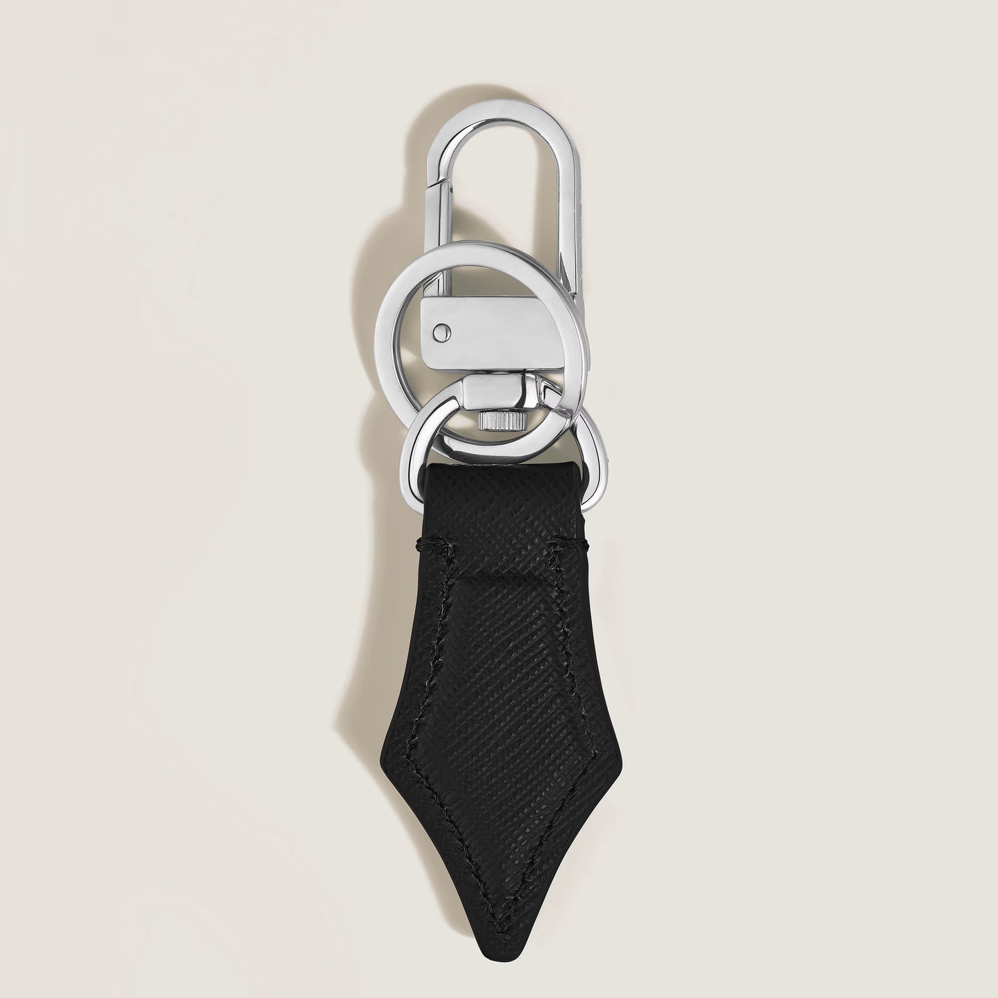 Montblanc Portachiavi a Forma di Pennino in Pelle Sartorial 220357