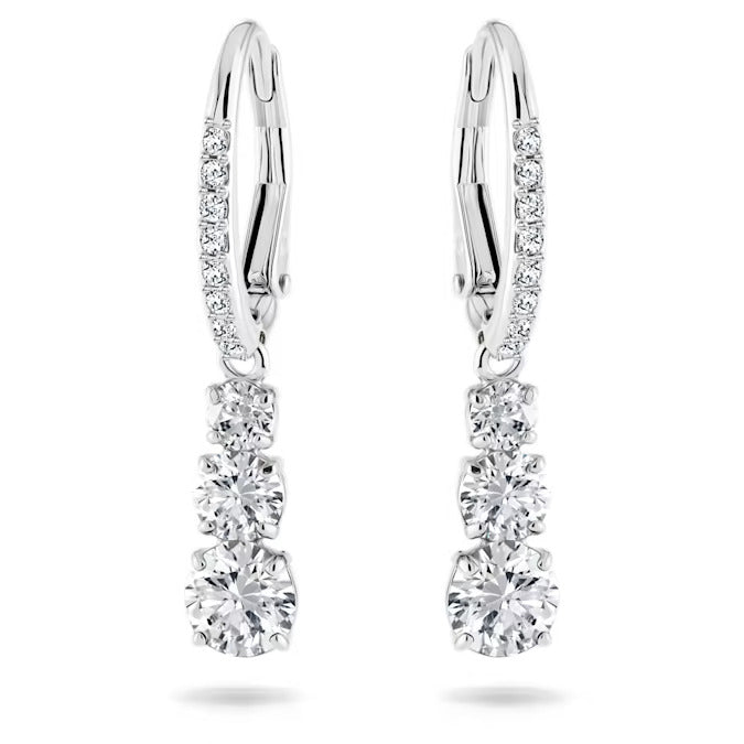 Swarovski Orecchini A Cerchio Attract Trilogy