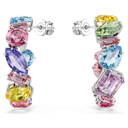 Swarovski Orecchini A Cerchio Gema
