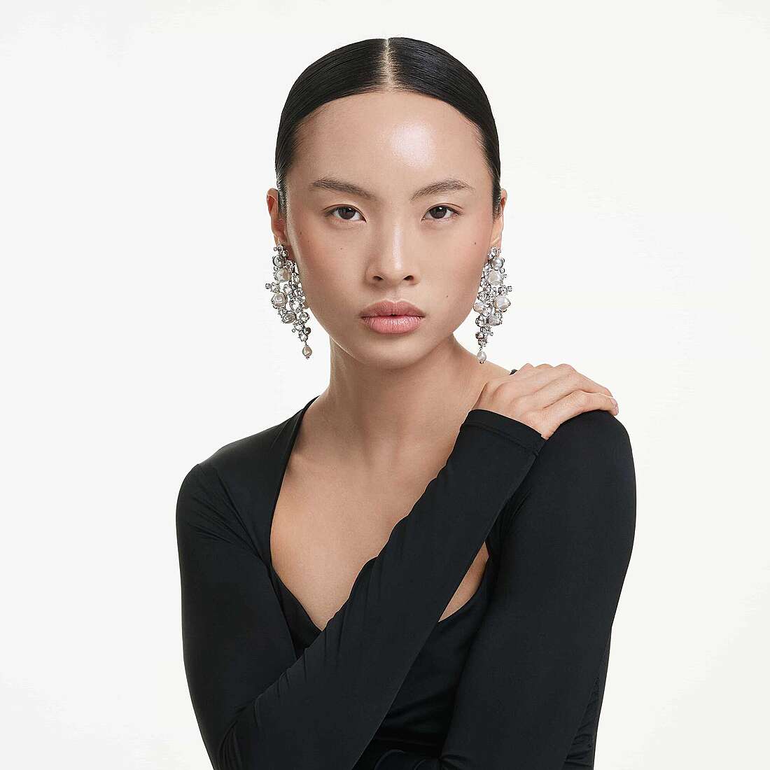 Swarovski Orecchini A Clip Constella Pendenti