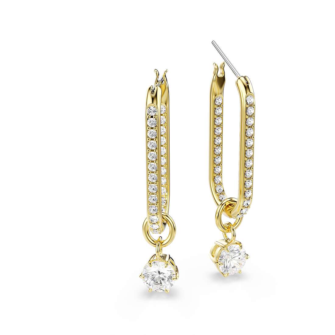 Swarovski Orecchini Constella Pendenti Dorati