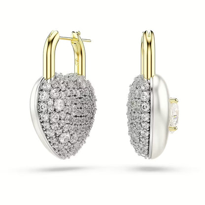 Swarovski Orecchini Cuore Pendenti Idyllia