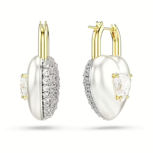 Swarovski Orecchini Cuore Pendenti Idyllia