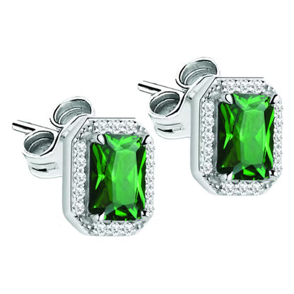 Morellato Orecchini Duchessa con Zircone Verde