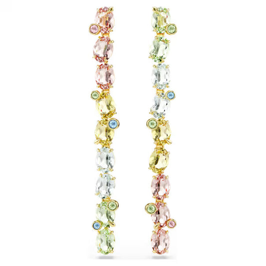 Swarovski Orecchini Pendenti Gema Multicolori