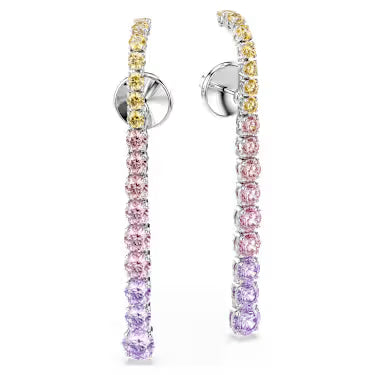 Swarovski Orecchini Pendenti Matrix Multicolore