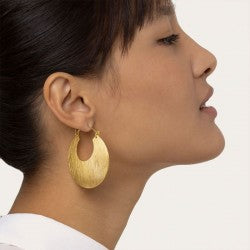 VESTOPAZZO Orecchini Mezza Luna