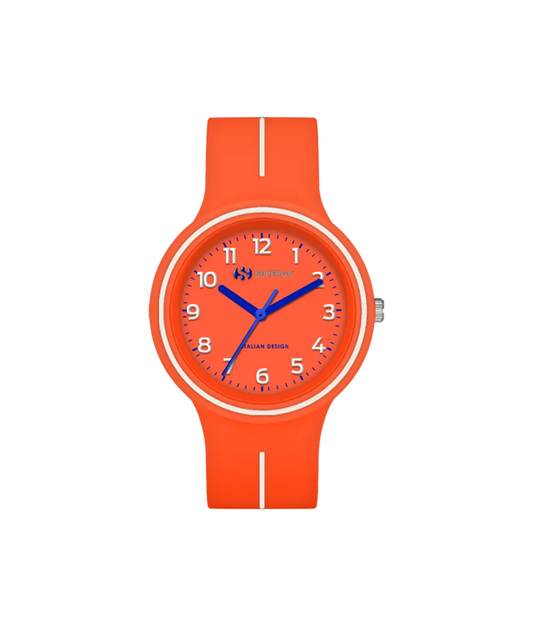 Superga Orologio Bambina Colorful Arancione e Bianco