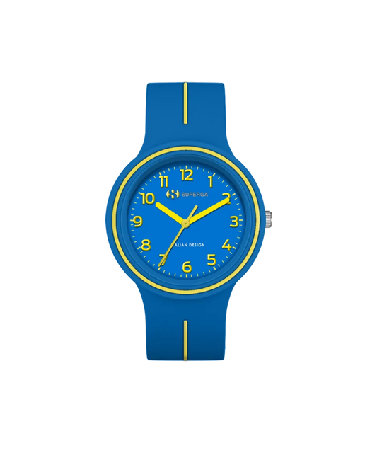 Superga Orologio Bambino Colorful Blu e Giallo