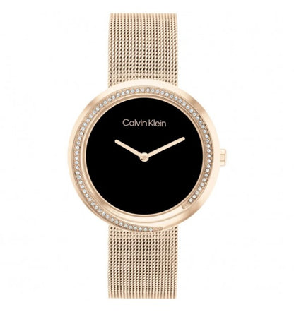 Calvin Klein Orologio Donna Rosato Solo Tempo Sculptural Twist