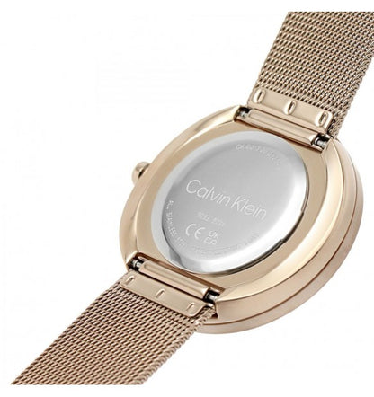 Calvin Klein Orologio Donna Rosato Solo Tempo Sculptural Twist