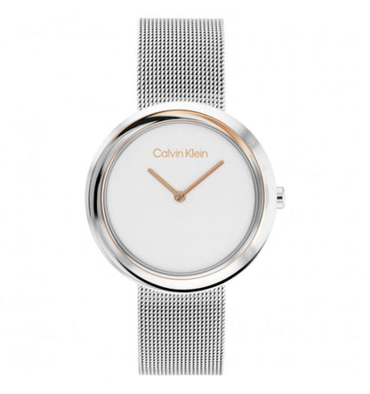 Calvin Klein Orologio Donna Solo Tempo Sculptural Twisted Bazel