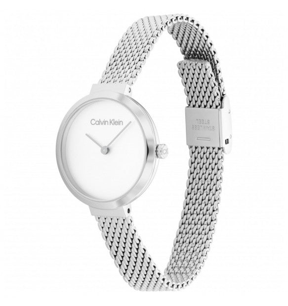 Calvin Klein Orologio Donna Solo Tempo Timeless Minimalistic T-Bar