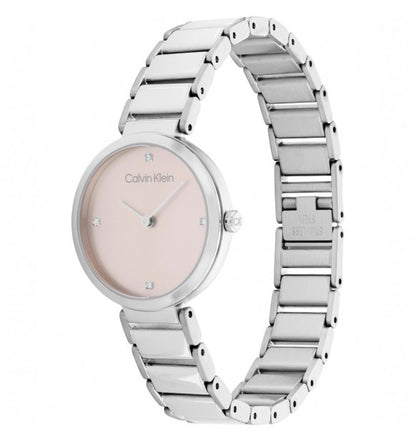 Calvin Klein Orologio Donna Solo Tempo Timeless Minimalistic T-Bar