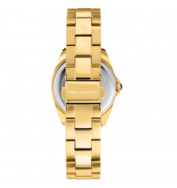 Karl Lagerfeld Orologio Donna Dorato Con Zirconi