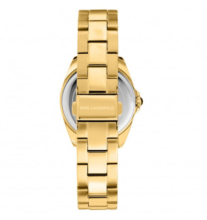 Karl Lagerfeld Orologio Donna Dorato Con Zirconi