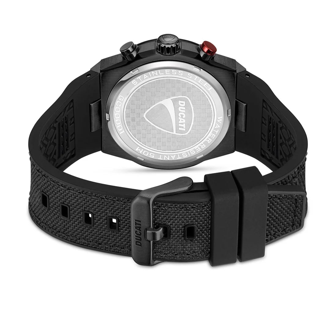 Ducati Orologio Corse Crono Rosso e Nero