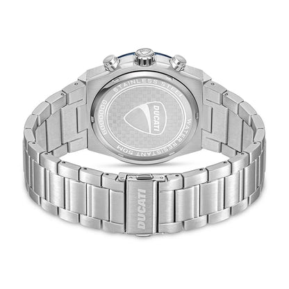 Ducati Orologio Corse Crono Blu in Acciaio