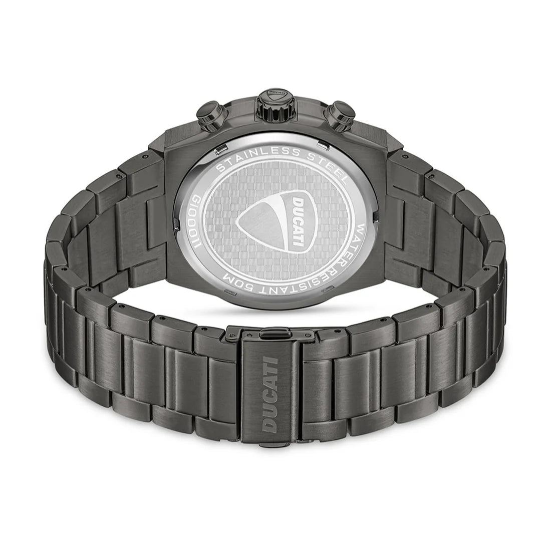 Ducati Orologio Corse Crono Acciaio Pvd Gun