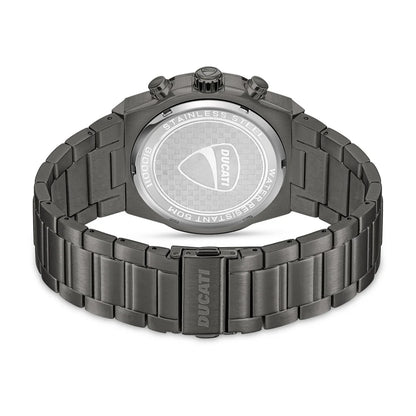 Ducati Orologio Corse Crono Acciaio Pvd Gun
