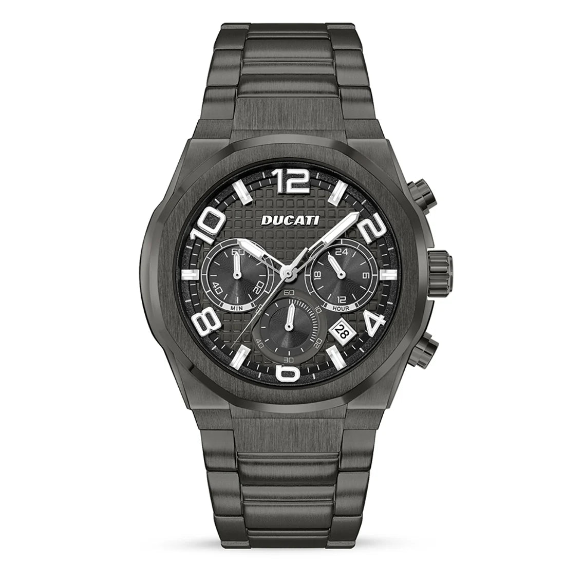 Ducati Orologio Corse Crono Acciaio Pvd Gun