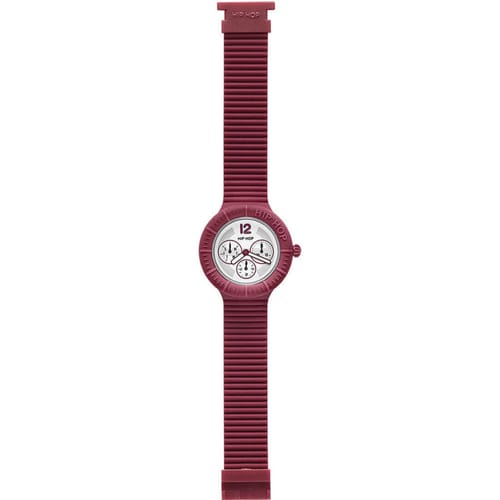 Hip Hop Orologio Bordeaux