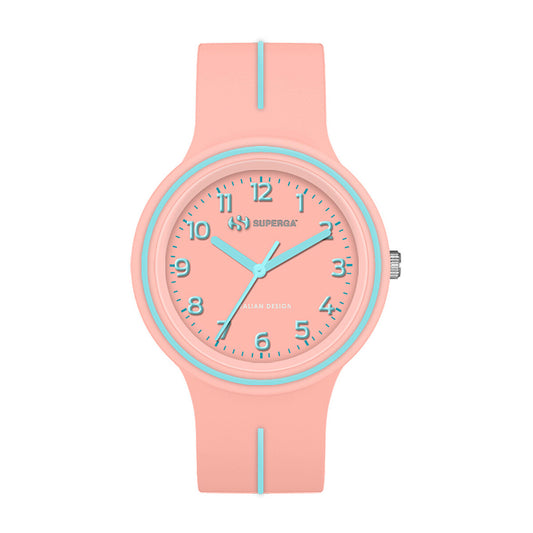 Superga Orologio Bambina Colorful Rosa e Celeste