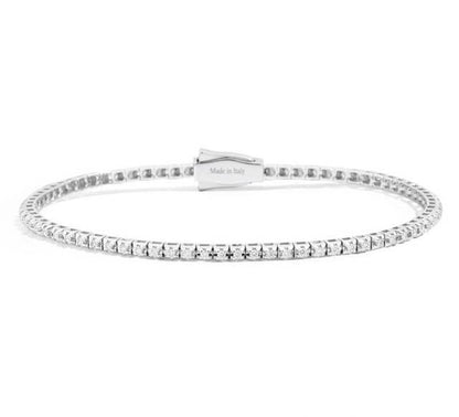 Recarlo Bracciale Tennis In Oro Bianco E Diamanti Da 0.53 CT