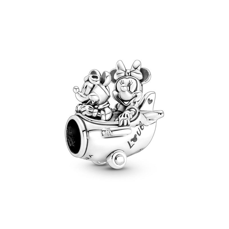 Pandora Charm Disney, L'aereo di Mickey Mouse & Minnie