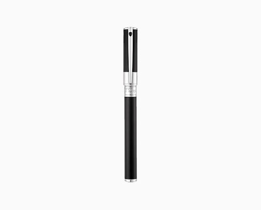 S.T.Dupont Penna Roller D-Initial Cromo E Nero