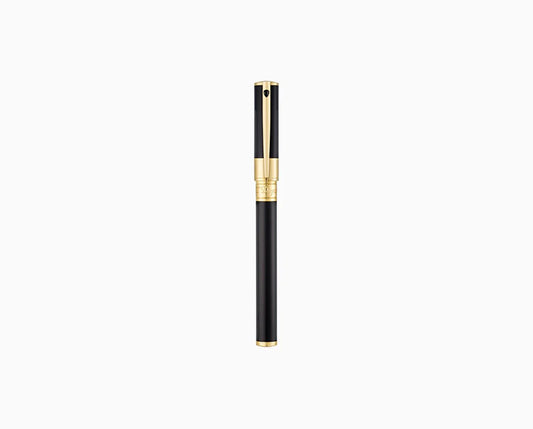 S.T.Dupont Penna Roller D-Initial Nera E Oro