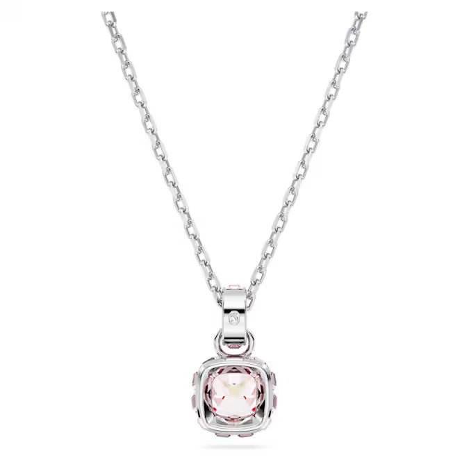 Swarovski Collana Pendente Birthstone Giugno Rosa