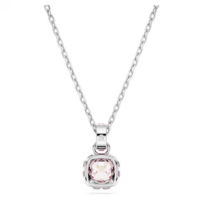 Swarovski Collana Pendente Birthstone Giugno Rosa