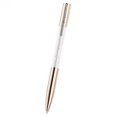 Swarovski Penna A Sfera Crystalline Oro Rosa