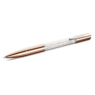 Swarovski Penna A Sfera Crystalline Oro Rosa
