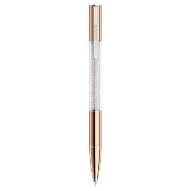 Swarovski Penna A Sfera Crystalline Oro Rosa