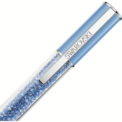 Swarovski Penna a Sfera Crystalline Blu