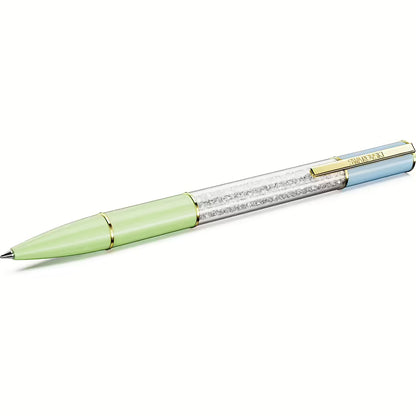 Swarovski Penna Crystalline Lustre Verde e Azzurra
