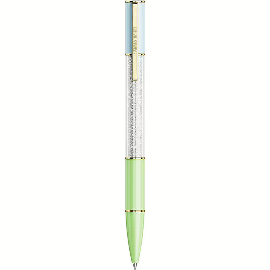 Swarovski Penna Crystalline Lustre Verde e Azzurra
