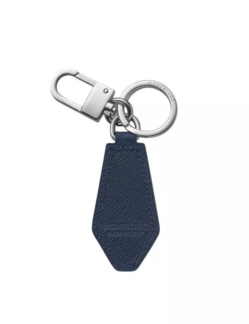 Montblanc Portachiavi Sartorial Forma Di Diamante Blu  131739