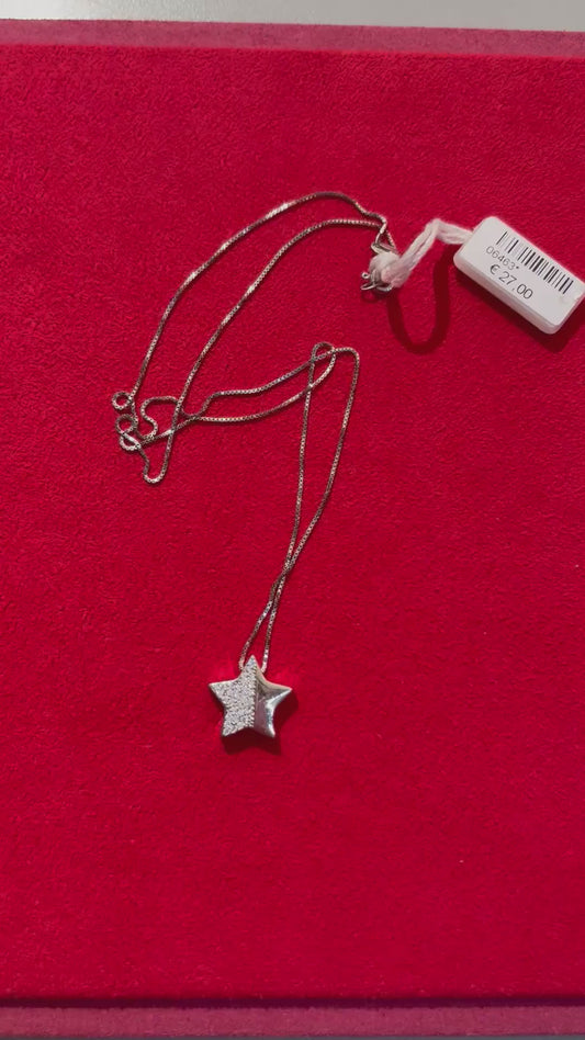 Le Fer Collana Con Stelle In Argento (Vari Modelli)