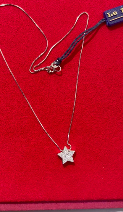 Le Fer Collana Con Stelle In Argento (Vari Modelli)