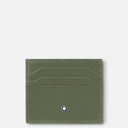 Montblanc Portacarte 6 Scomparti Meisterstuck Verde 198325