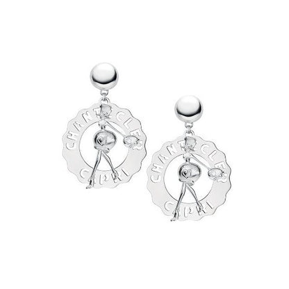 Chantecler Logo Orecchini Grandi Madame Clochette